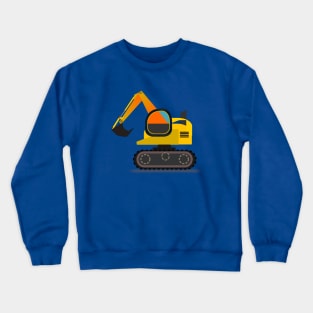 Excavator time Crewneck Sweatshirt